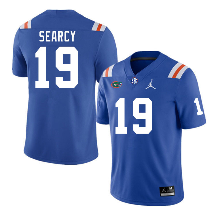 Men #19 T.J. Searcy Florida Gators College Football Jerseys Stitched-Retro